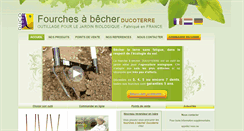 Desktop Screenshot of ducoterre-jardinbio.com
